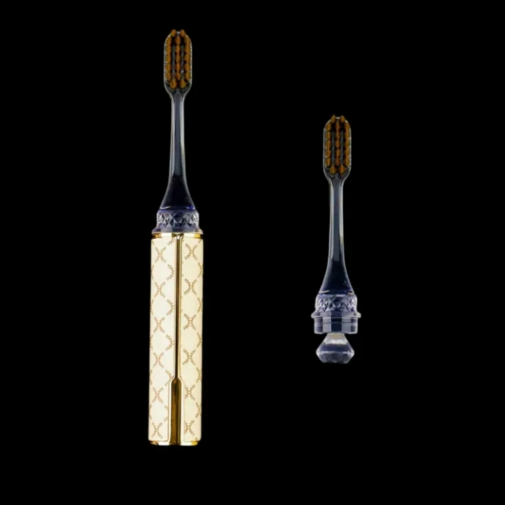 Leather Texture Toothbrush - Picture 2 of 3